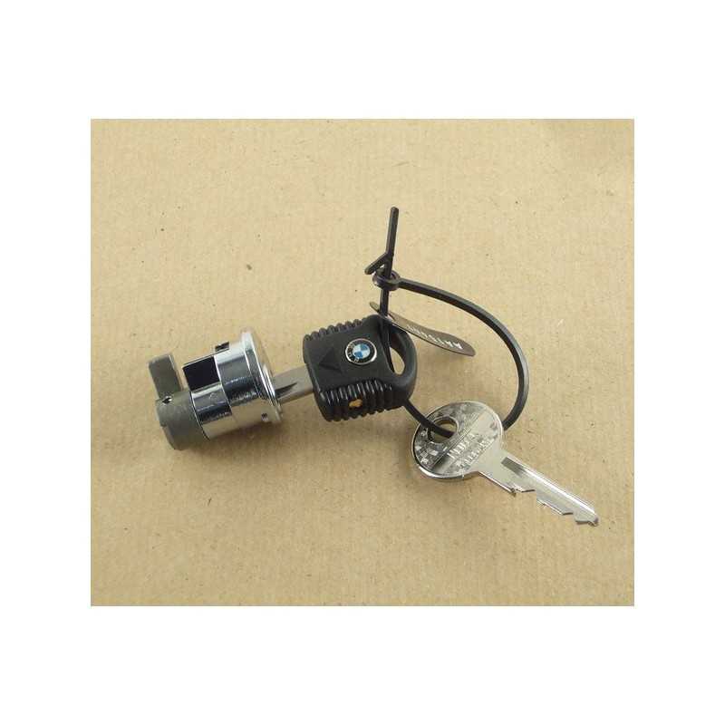 Serrure avec clé pour couvercle de coffre K75, K100, K1100 # BMW Motos