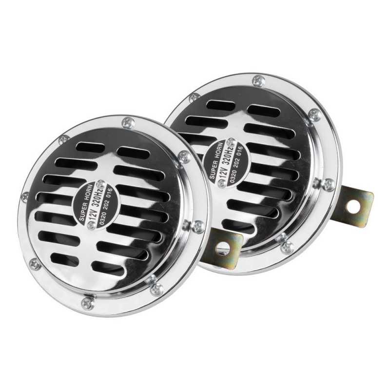 Klaxon 12 volts, Ø 125 mm, à partir de BMW 50/5.