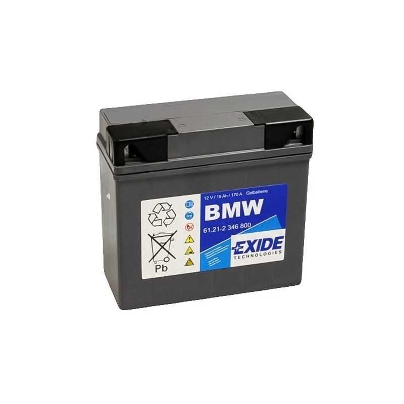 Batterie au gel 19A BMW K75, K1100, K1200, K1300, K1600, R45, R65, R80, R850, R1100, R1150, R1200 # BMW Motos