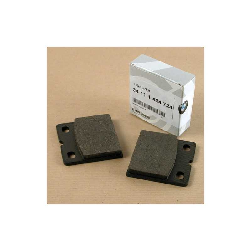 Paire de plaquettes avant ou arrière d'origine noires K75, K100, K1100, K1200, R65, R80, R100, R1100 # BMW Motos