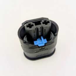 Boitier de fiche noir 2 pol. S1000