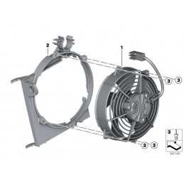 Buse ventilateur F650, G650