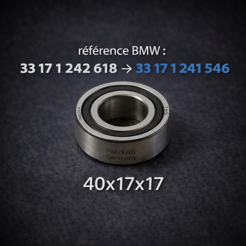 Roulements de bras oscillant K75, K100, K1100, R45, R65, R80, R100, K1 # BMW Motos