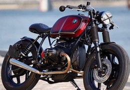 BMW R65 RED SMOKE - CAFE RACER