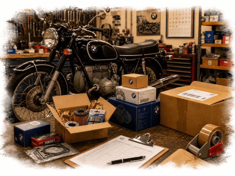 Délais d’expédition des pièces BMW moto : comment ça fonctionne ?