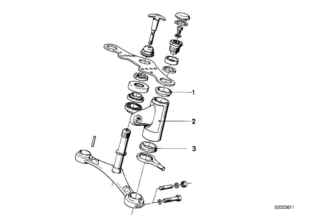 TELE.-fourche-HEADLIGHT support