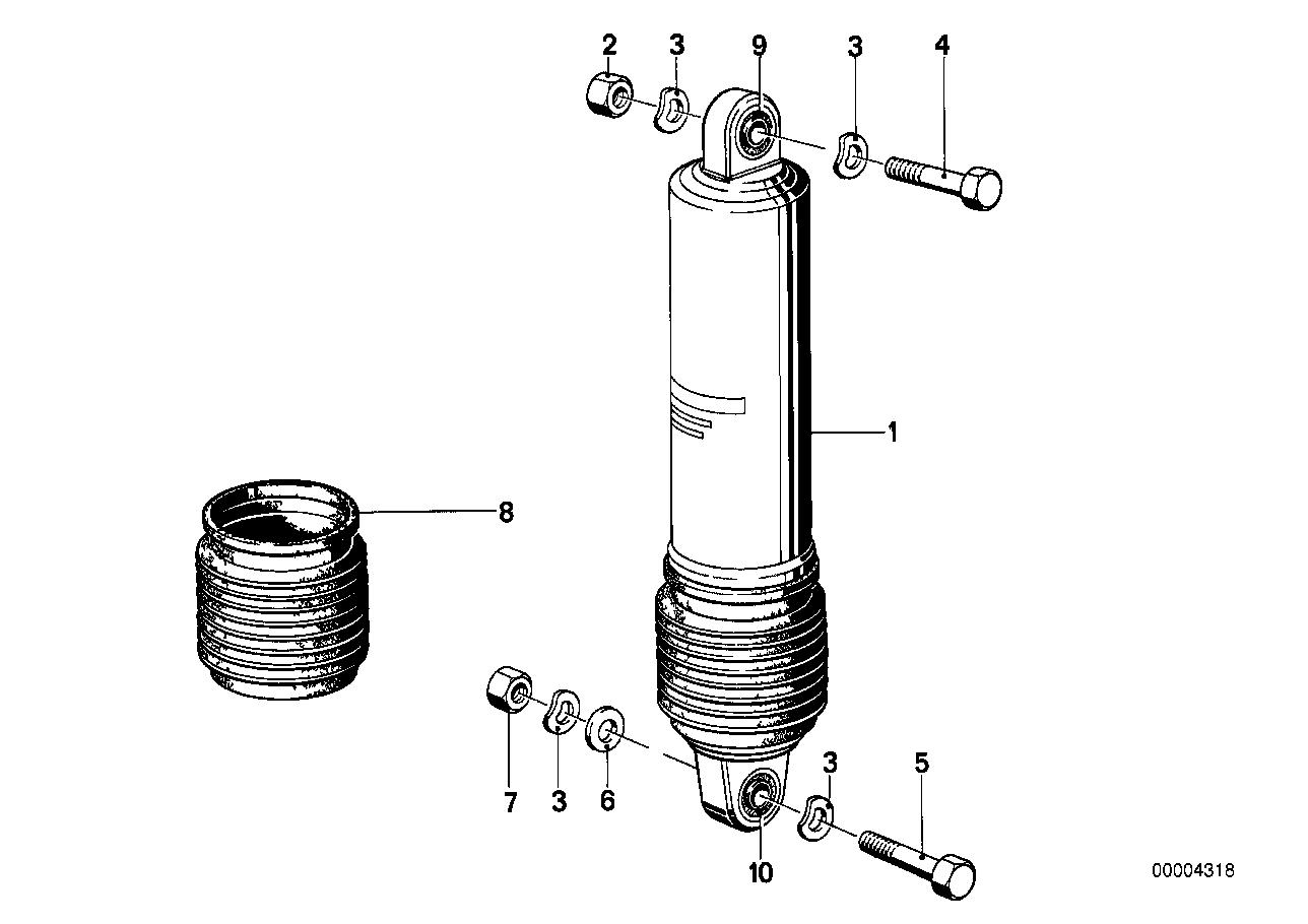 Suspension à correcteur d’assiette