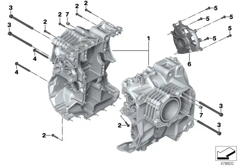 Schéma BMW 07129907400