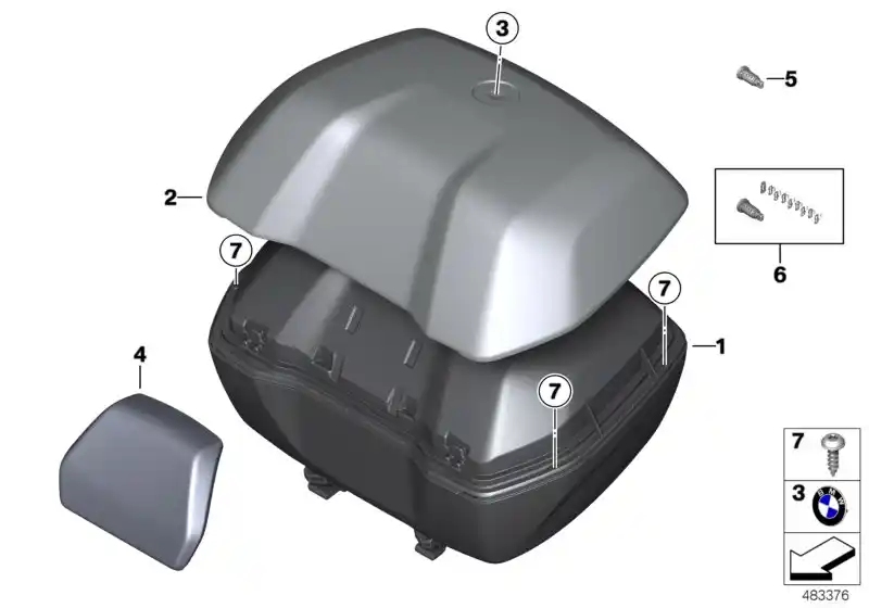 Schéma BMW 07147698893