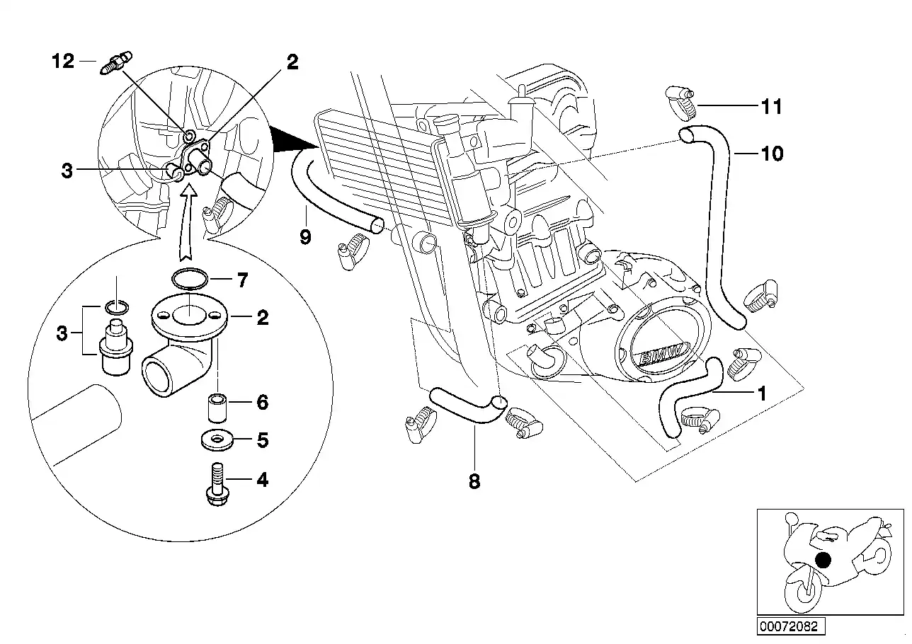 Anneau détanchéité F650 - 11127652951