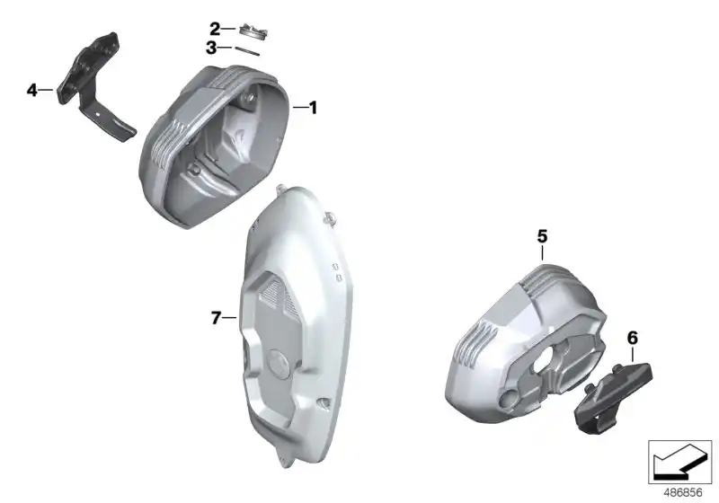 Bouchon De Remplissage D'huile Moteur Pour BMW R NineT / RNINET (2014-2017) - En Aluminium CNC Anodisé Or - Pièce Tuning