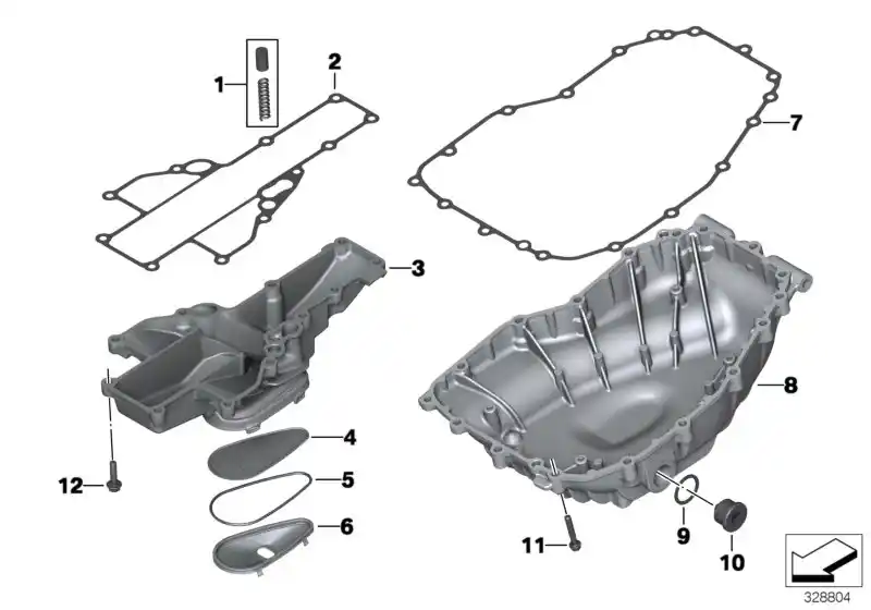 Schéma BMW 11137686576