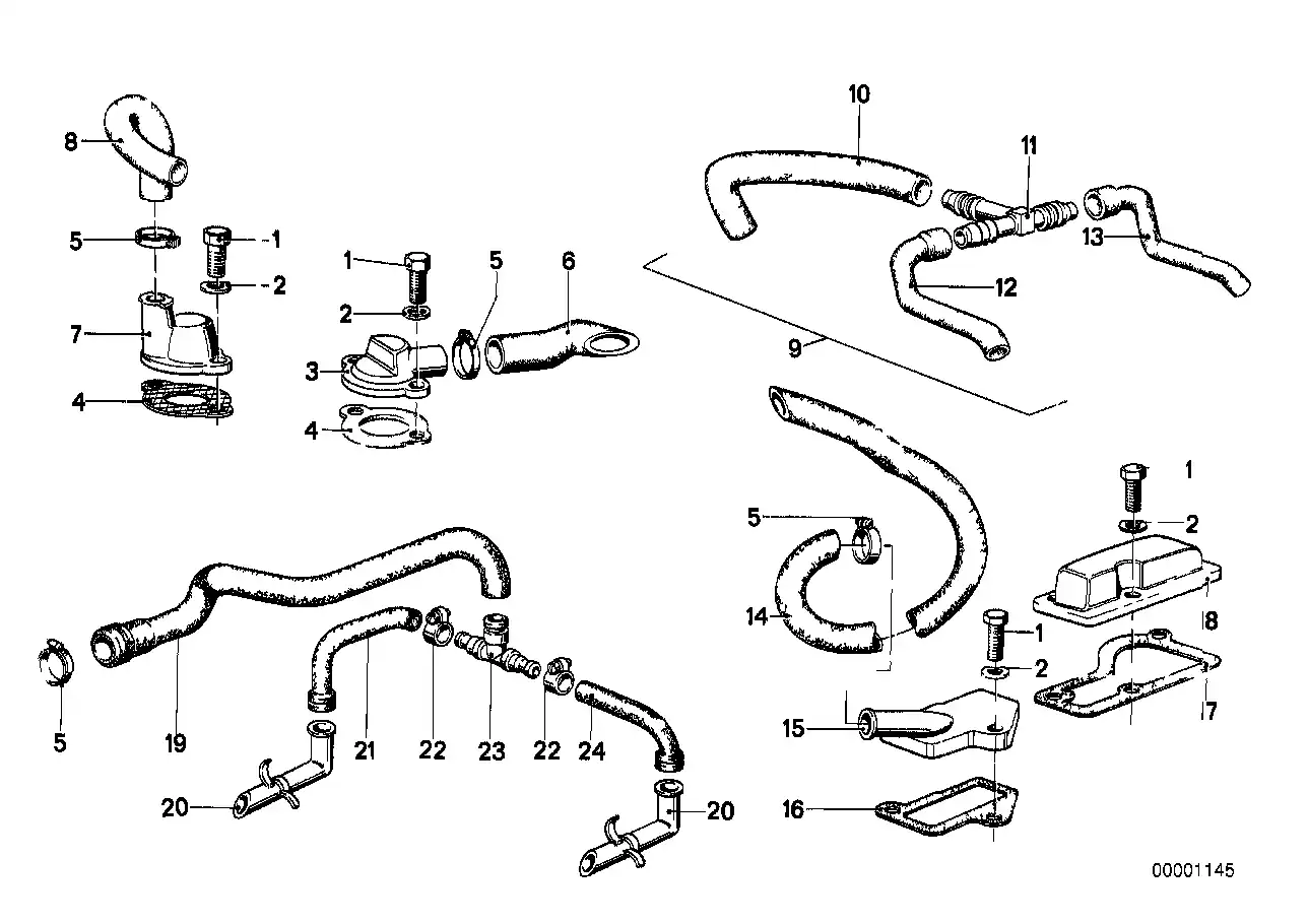 Schéma BMW 11151265039