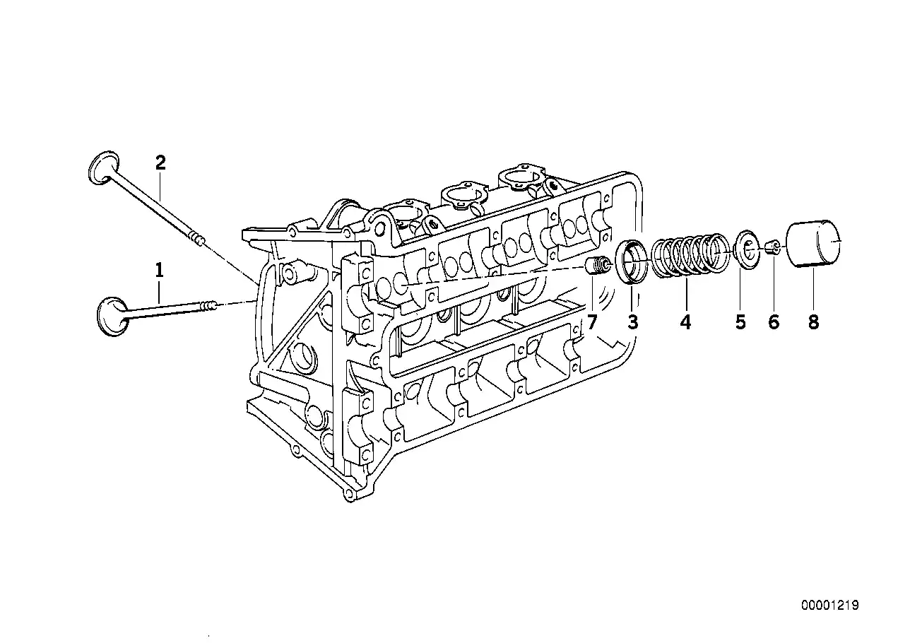 schéma BMW Poussoir ( 2.70mm ) - 11327666046