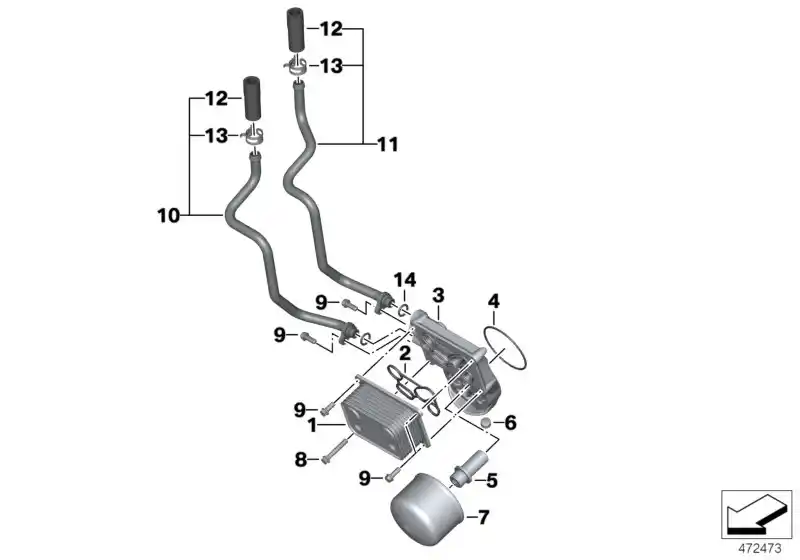 Schéma BMW 11447687368