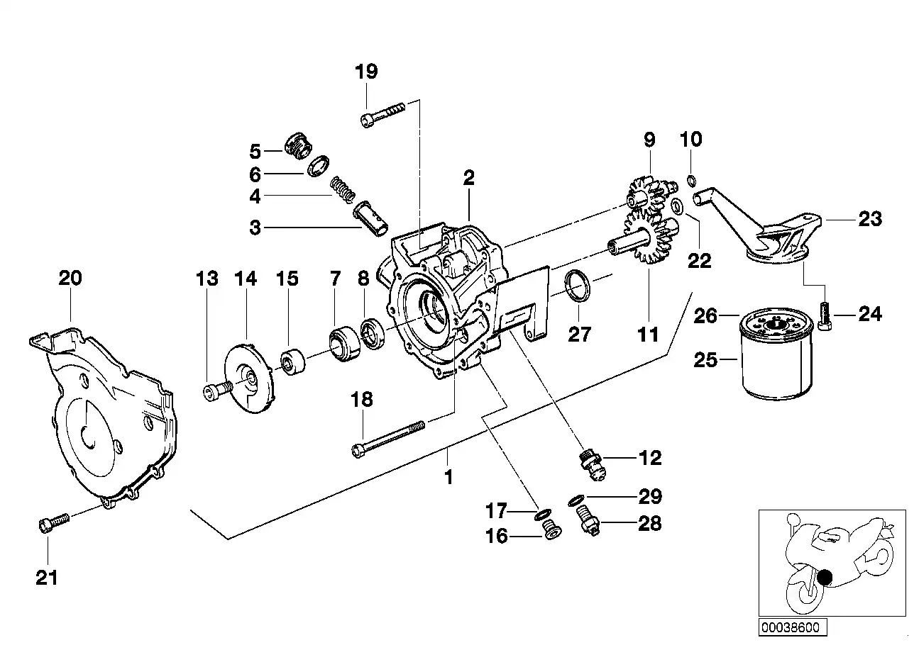 Schéma BMW 11511464902