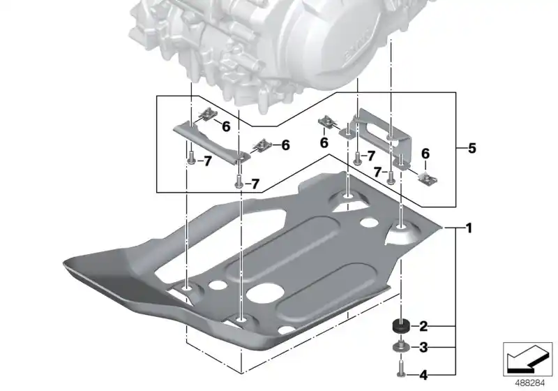 Schéma BMW 11848544599