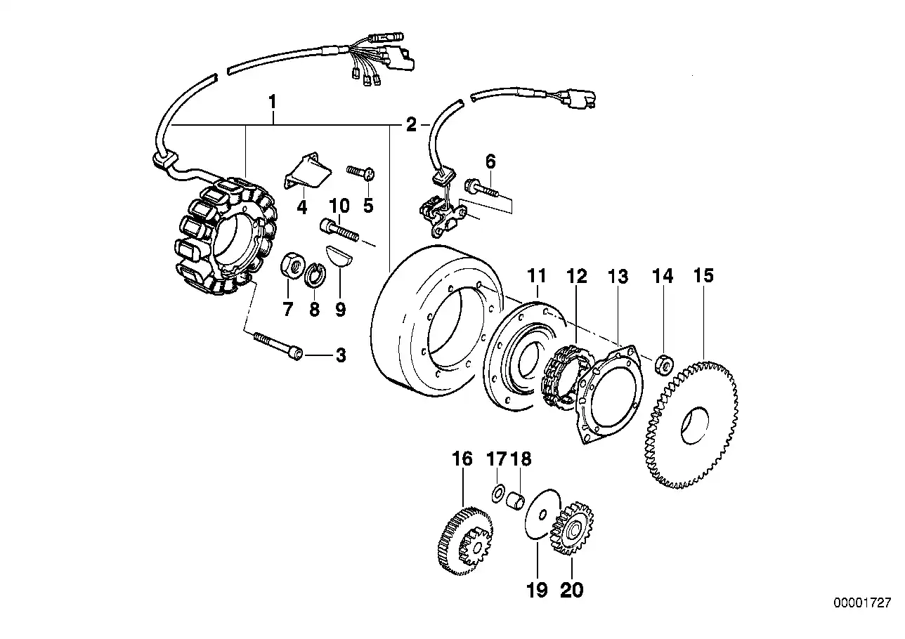 Roue libre F650, G650 - 12117675940