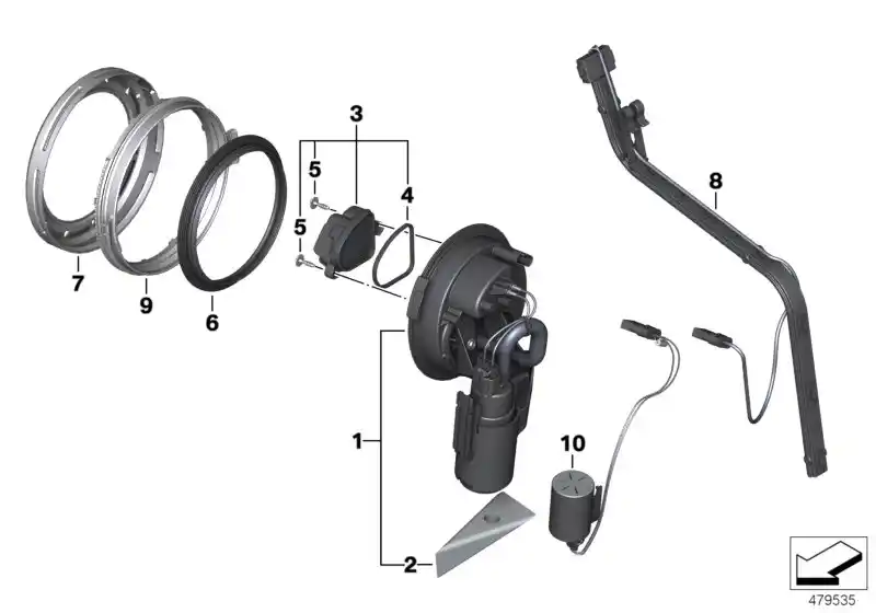 CONTACTEUR D"AVERTISSEMENT - 16148547989