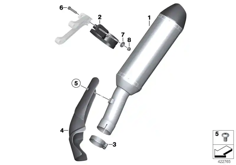 Schéma BMW 18127719480