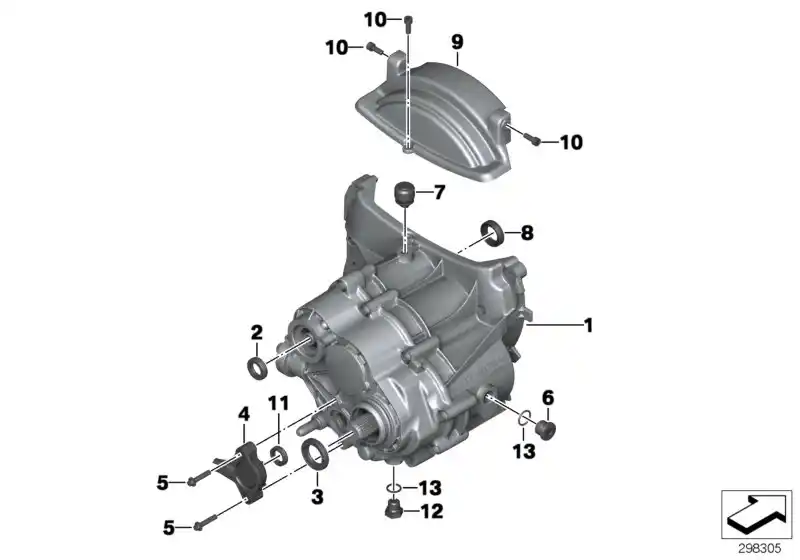 Schéma BMW 23127705087