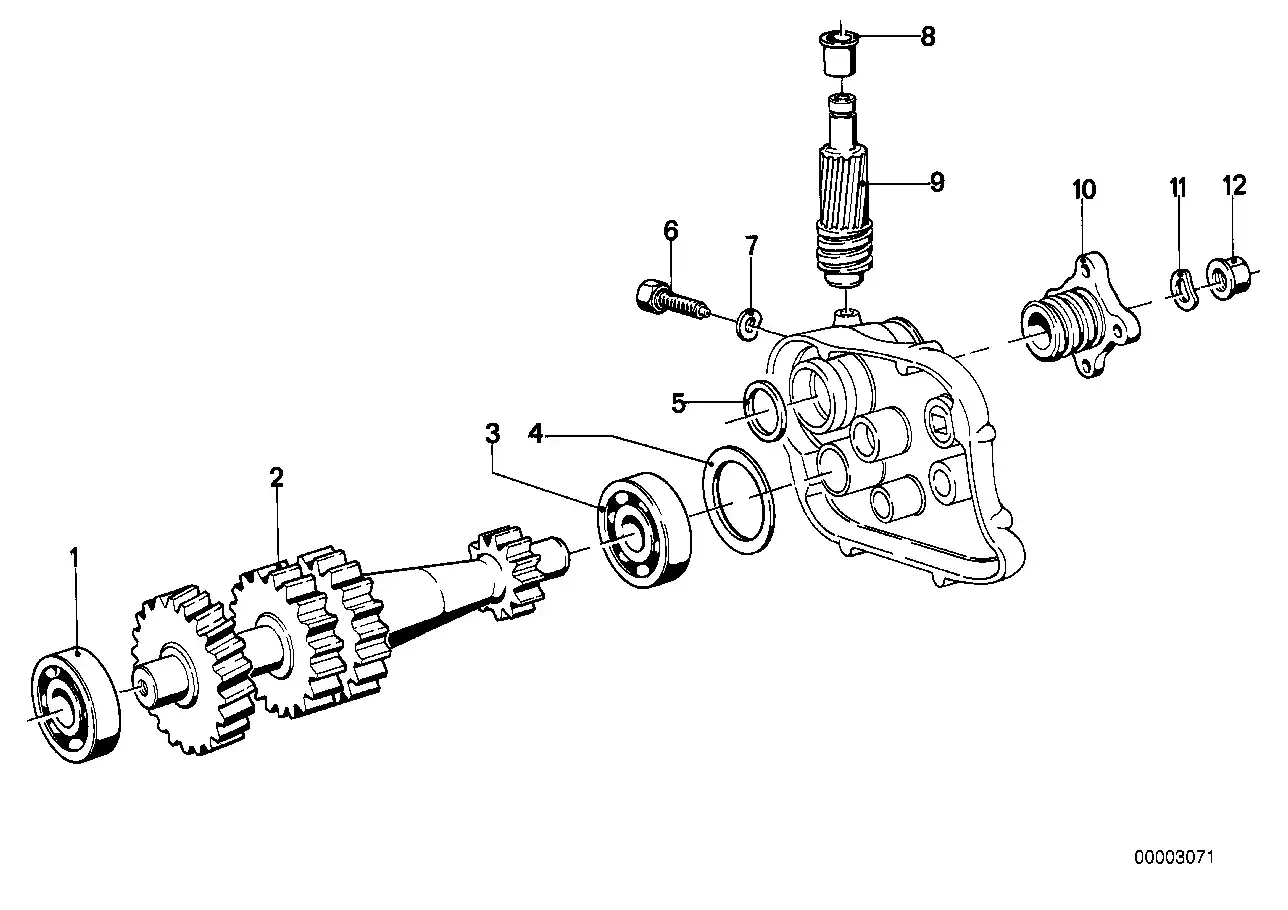 Schéma BMW 23221030176