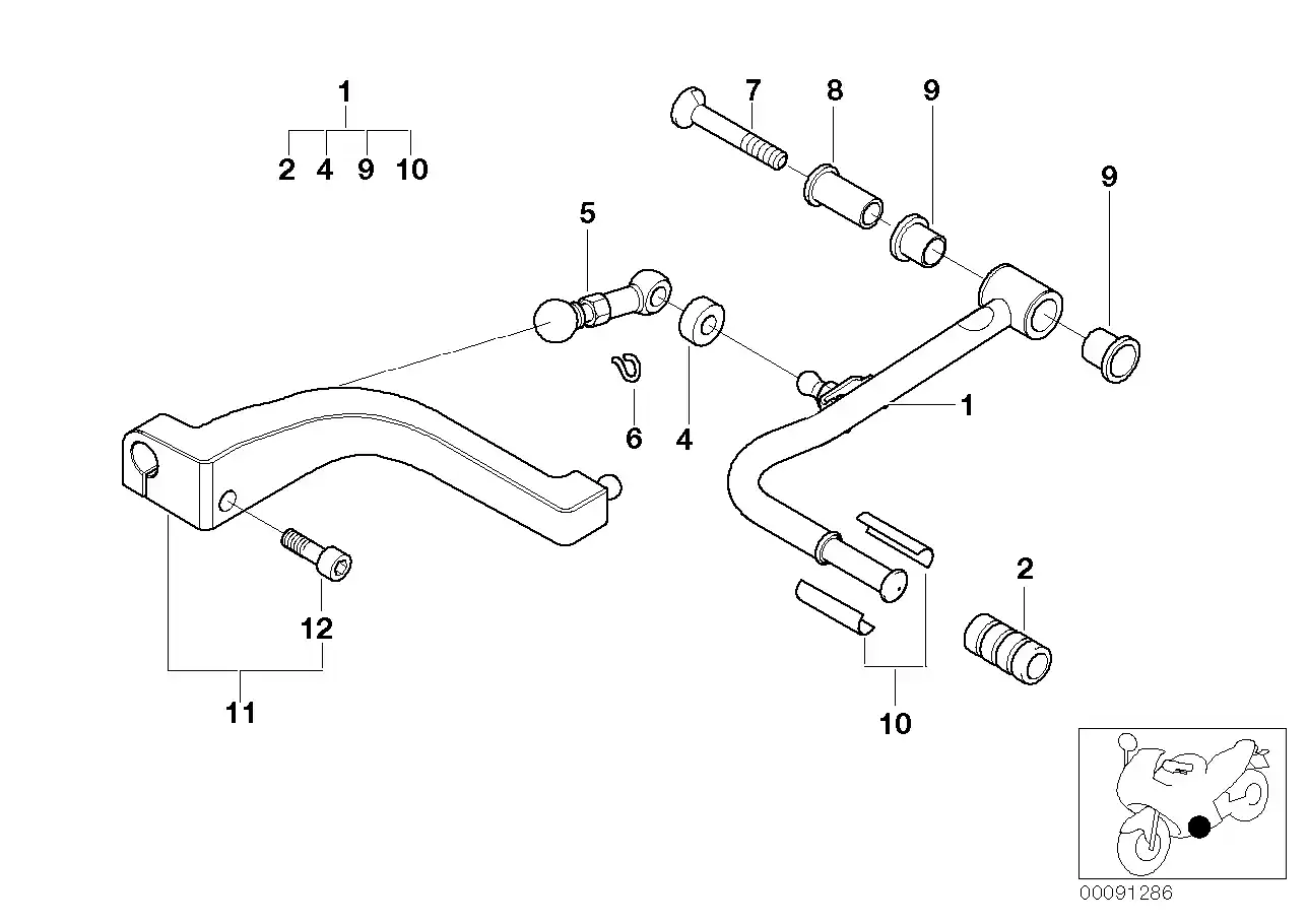 Schéma BMW 23417654609