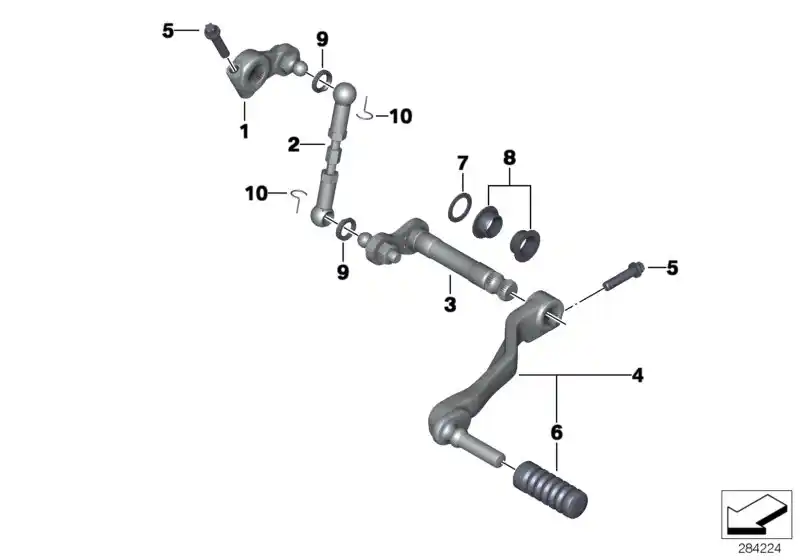 Schéma BMW 23417717108