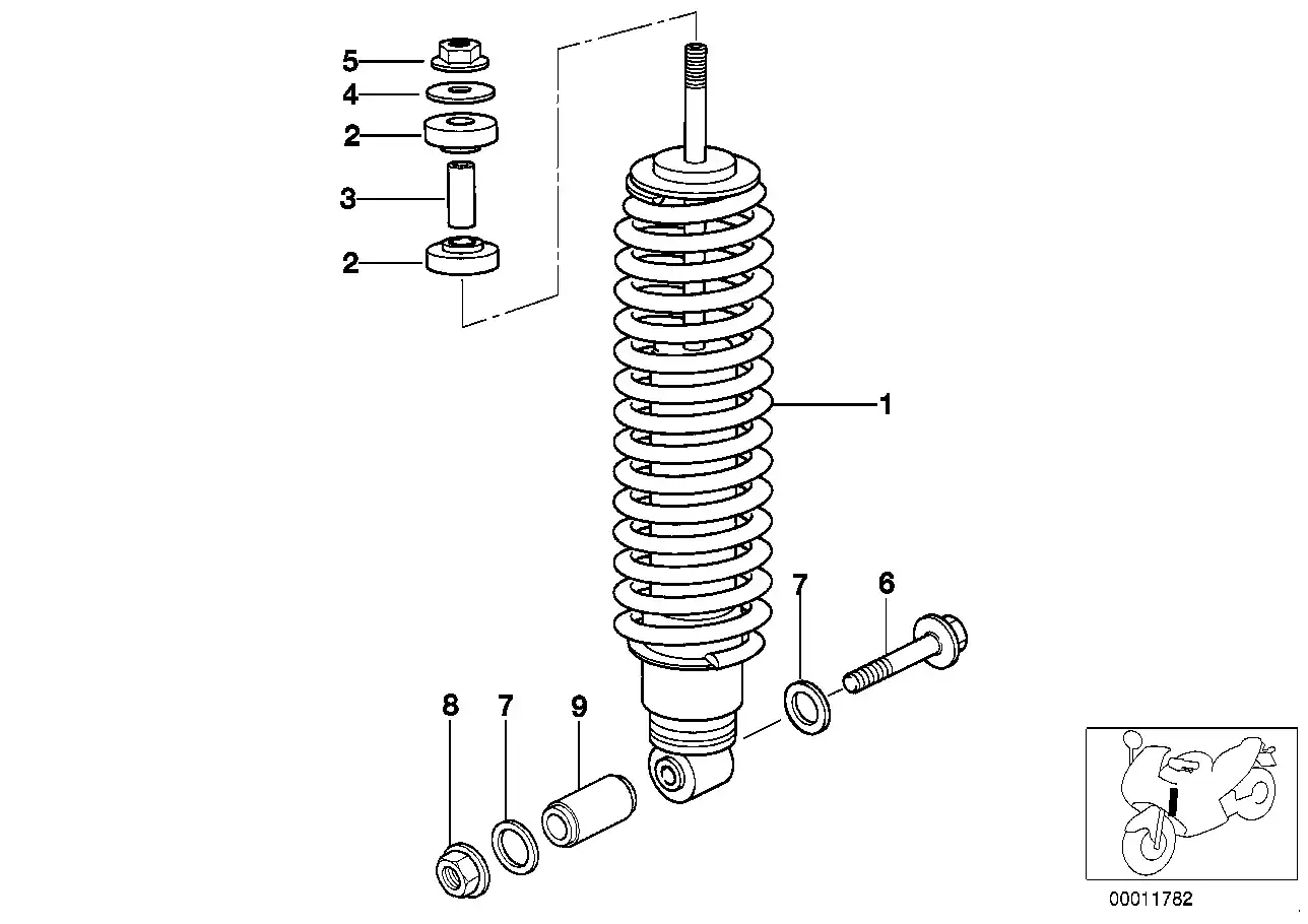 Schéma BMW 31427678886