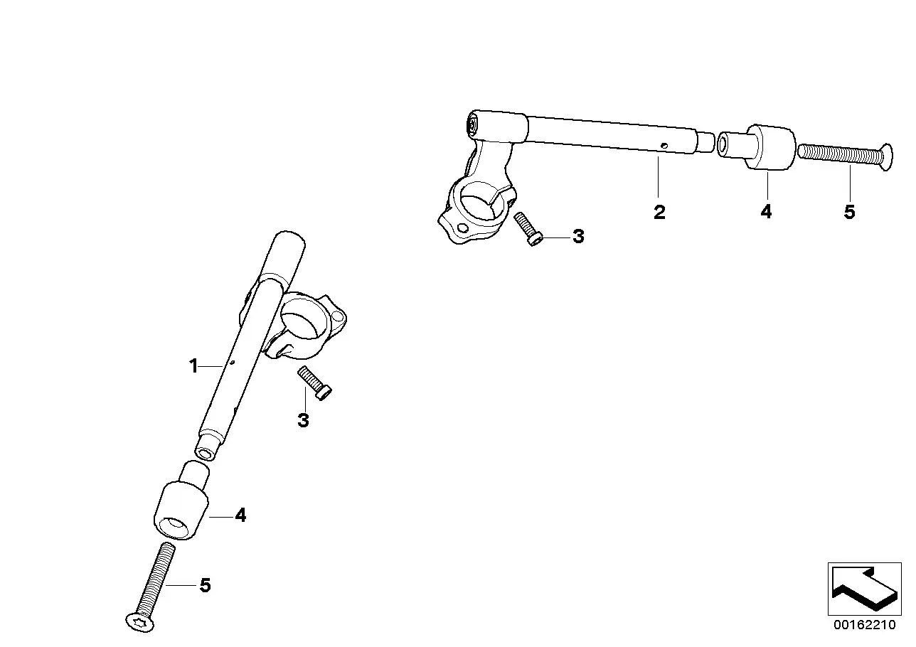 Schéma BMW 32717677545