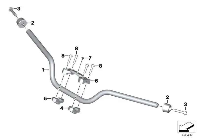 Schéma BMW 32718388531
