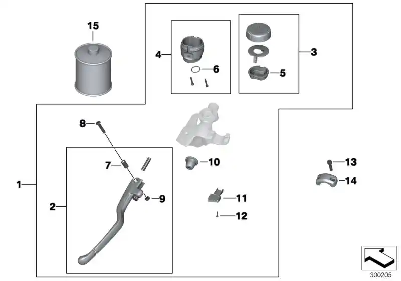Schéma BMW 32727692368
