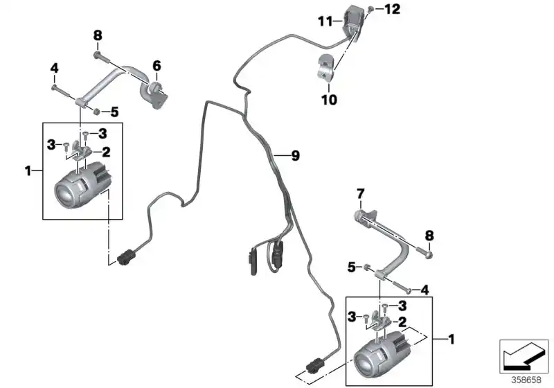 Schéma BMW 32728534367