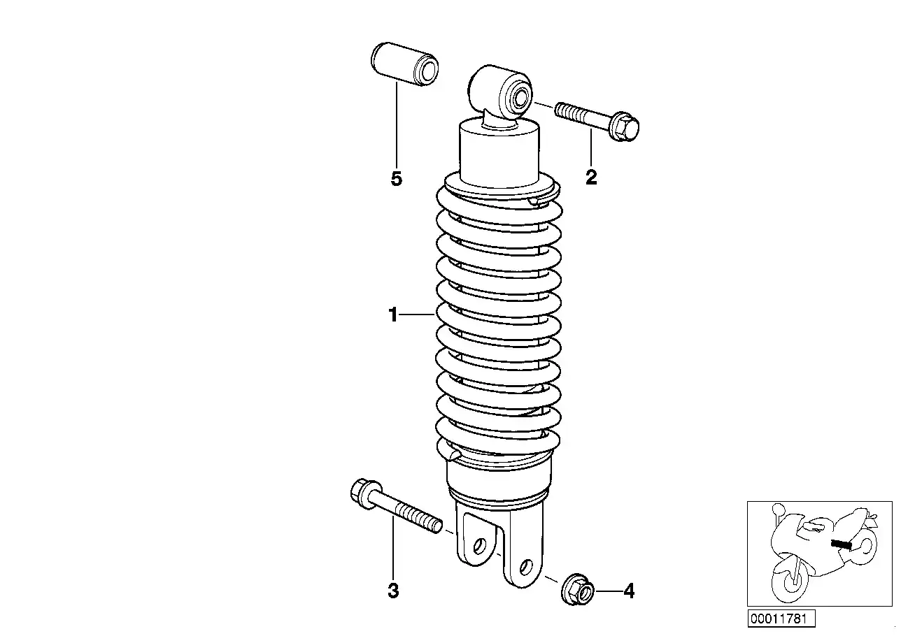 Jambe de suspension arriere... - 33532311472