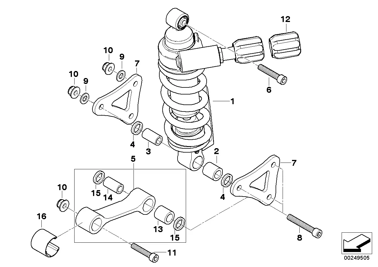 Vis isa K1200, K1300 - 33537662084