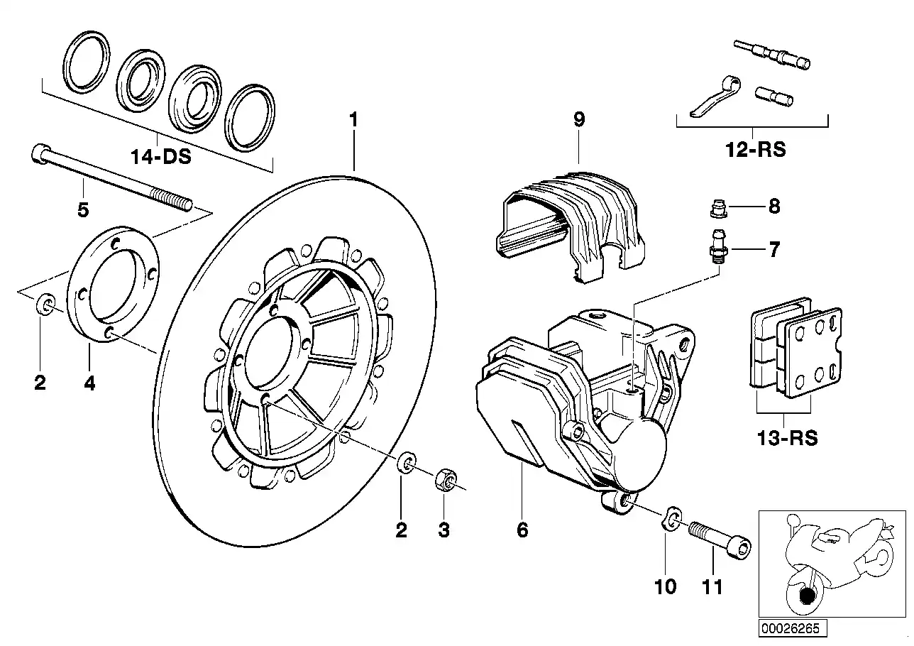 Schéma BMW 34112310143