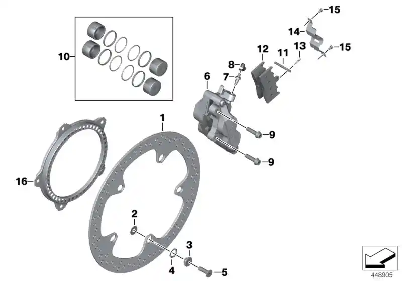 Schéma BMW 34117670217