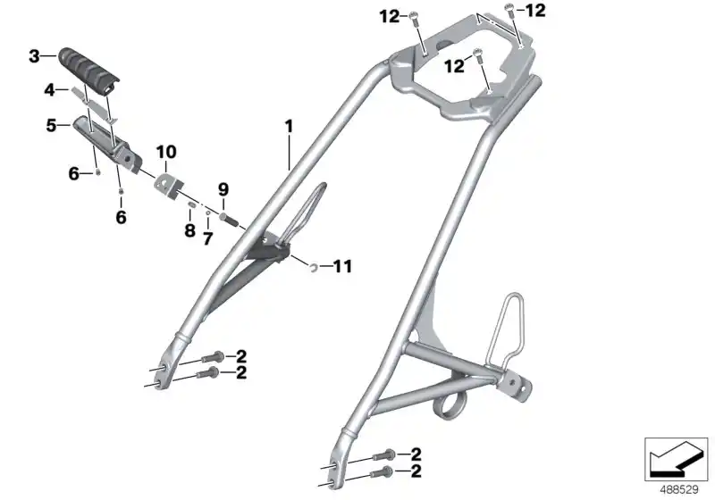 Schéma BMW 46518536145