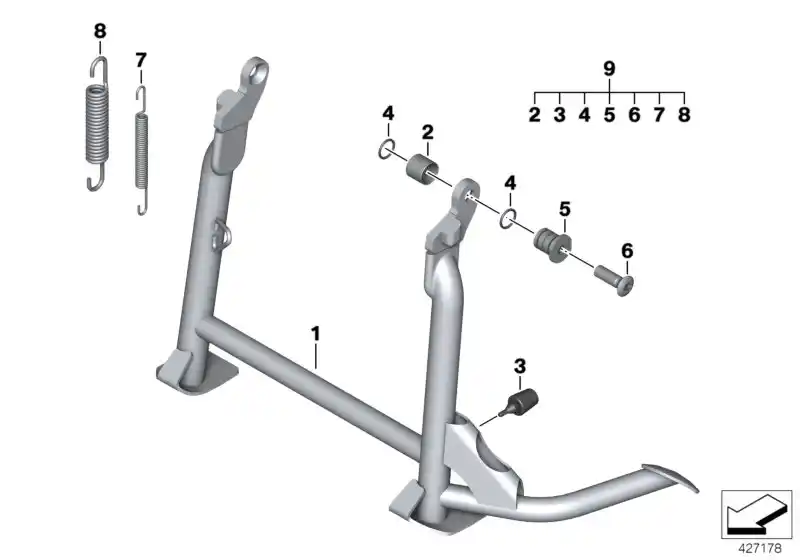 Schéma BMW 46527715154