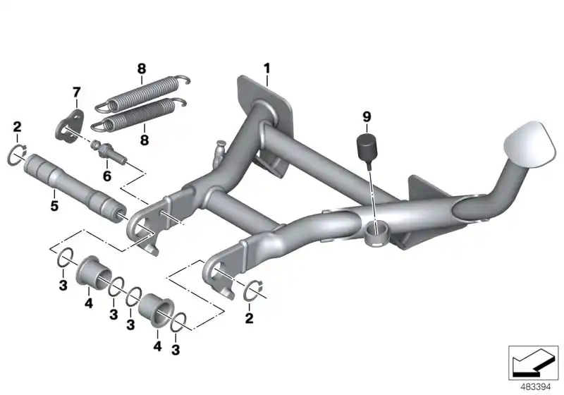 Schéma BMW 46528562360