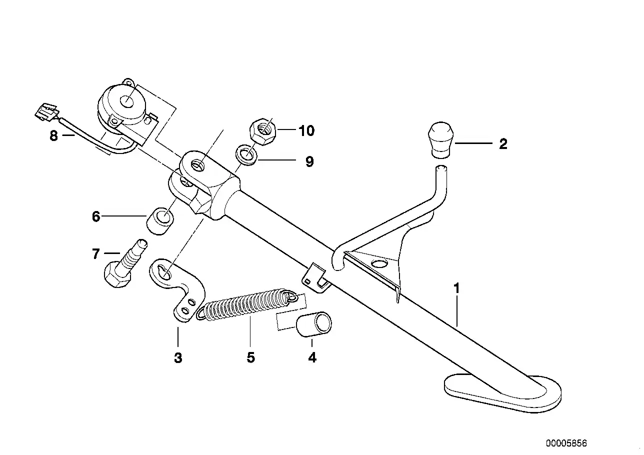 Schéma BMW 46537660236