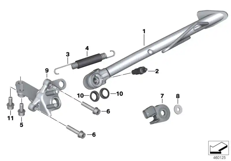 Schéma BMW 46538534651