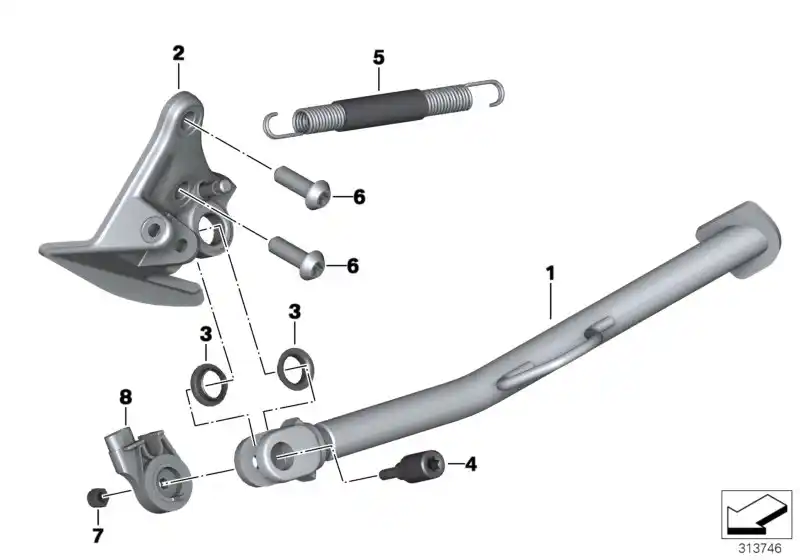 Schéma BMW 46538541986