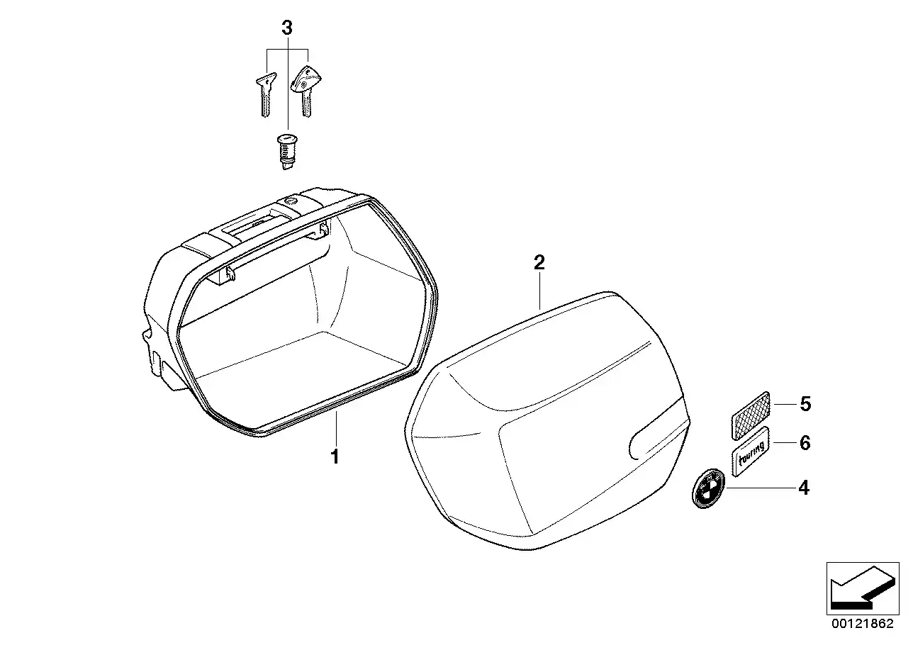 couvercle droit - 46547672188