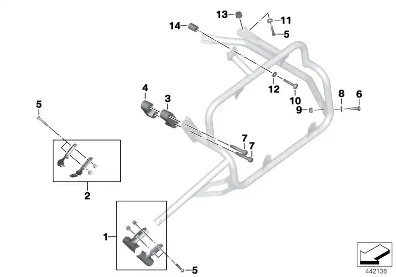 Schéma BMW 46547699810