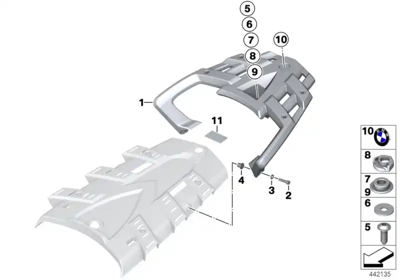 Schéma BMW 46547705577