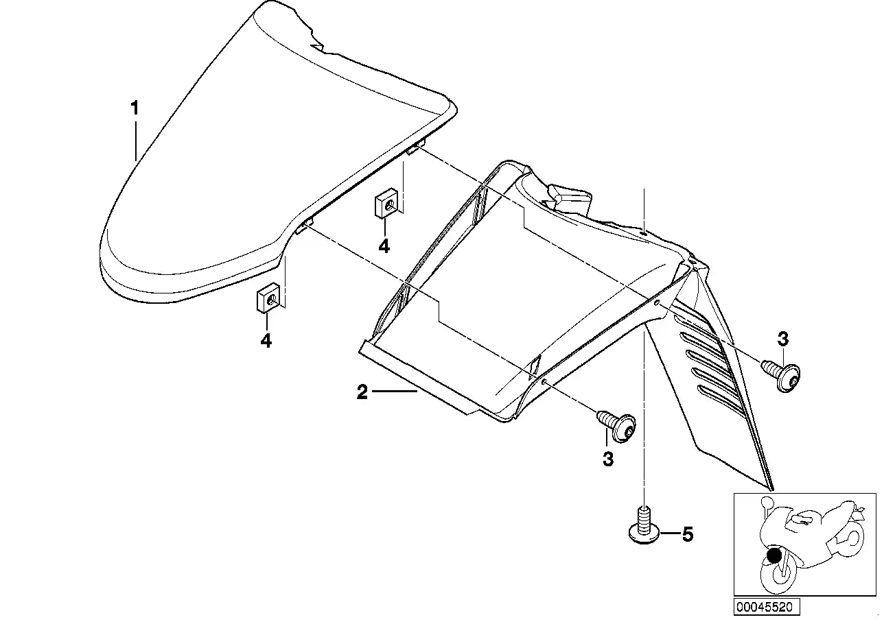 Schéma BMW 46617652575