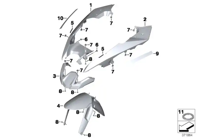 Schéma BMW 46618536932