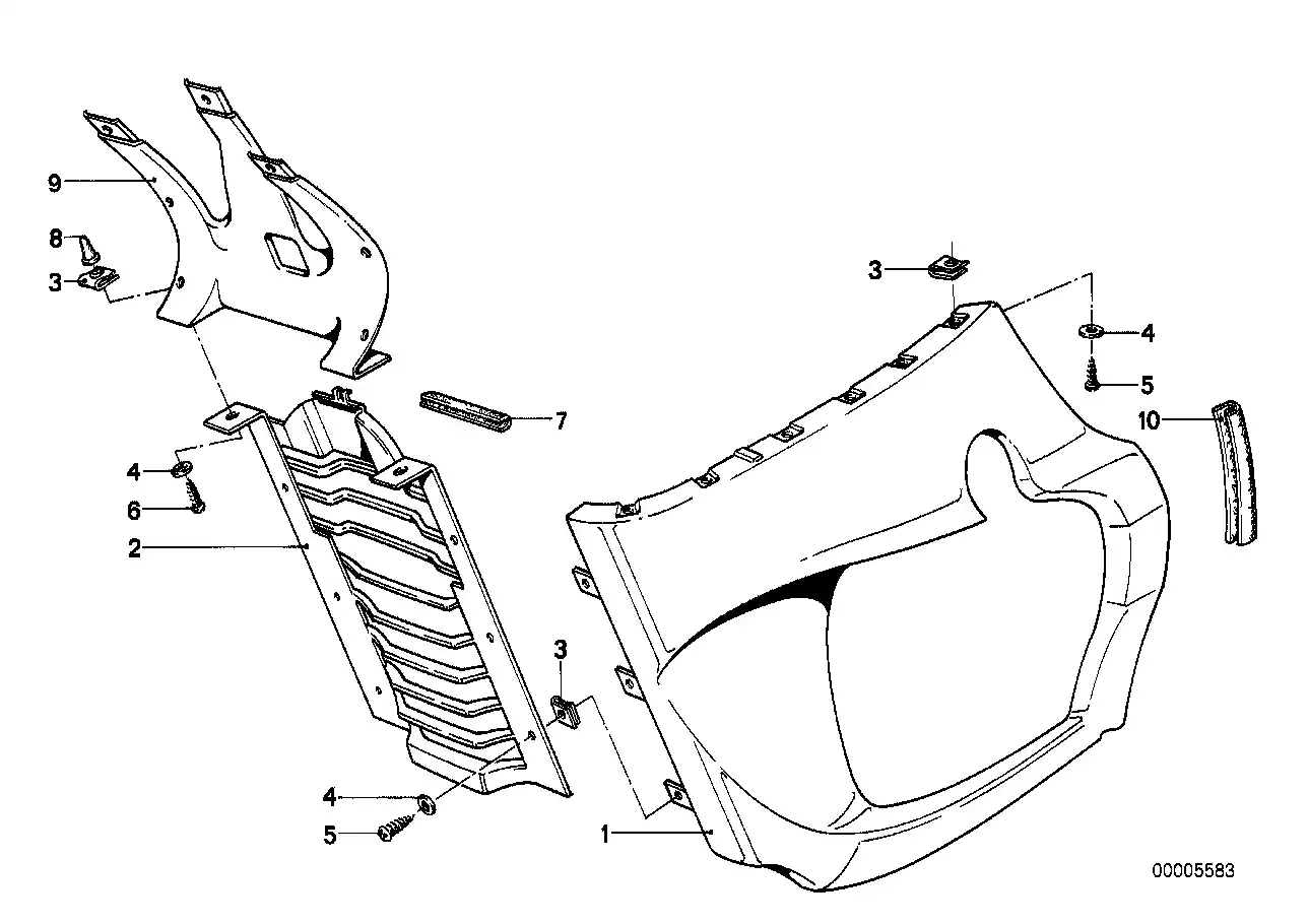 Schéma BMW 46631235721