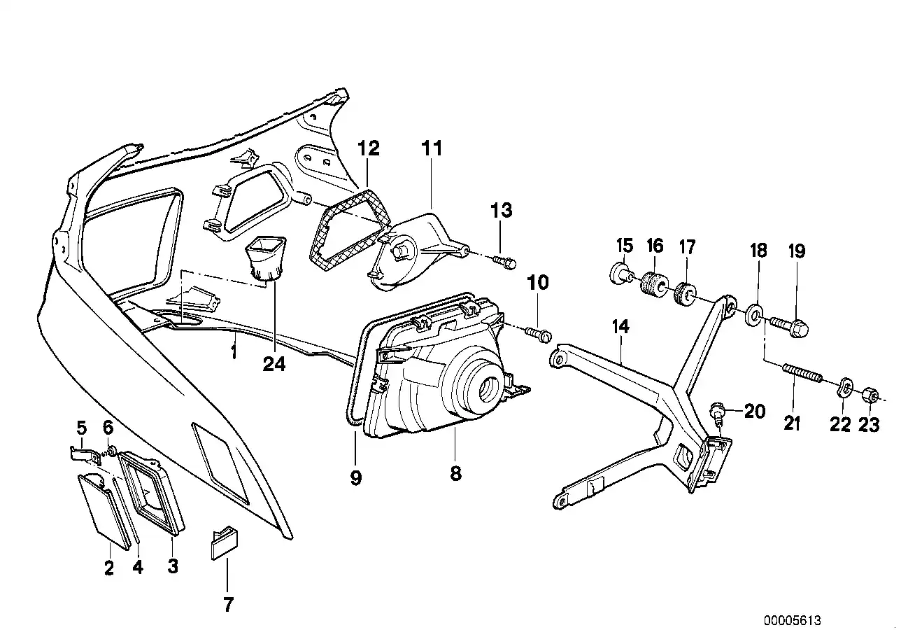 Schéma BMW 46632316170